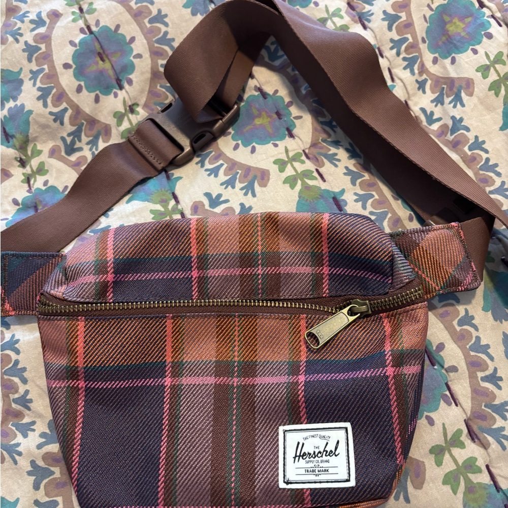Herschel Supply Company Multicolor Plaid Belt Bag